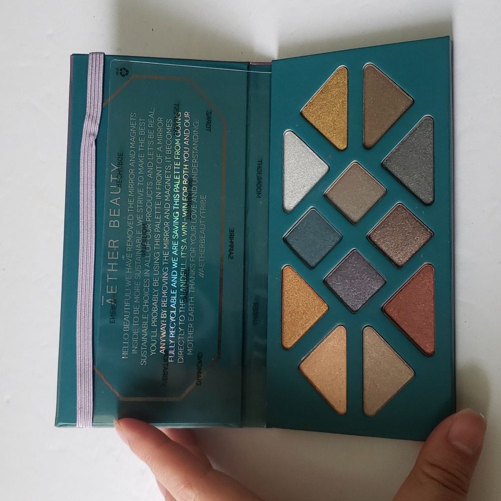 Aether Beauty Crystal Grid Gemstone Palette